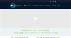 Desktop Screenshot of chrisgreenmedia.com