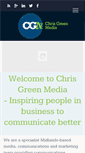 Mobile Screenshot of chrisgreenmedia.com